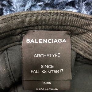 Balenciaga Logo Hat